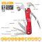 Camping Multitool Tool Outdoor MultifunctionalClawhammerSurvival Combination Tool with Screwdrivers Saw Bottle Opener