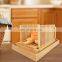 Bread Slicer Cutting Guide Organic Bamboo Bread Cutter With Knife For Homemade Bread