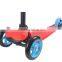 best selling 3 wheel foldable kids kick scooter with plastic deck