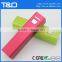 Custom logo metal shenzhen power bank 2600mAh rohs charger