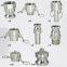 Stainless Steel SS 304 SS 316 Camlock quick coupling Type A/B/C/D/E/F/DC/DP