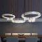 Wholesale Modern Creative Luxury Restaurant Round Hanging Lamp Alabaster Chandelier