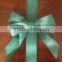 satin pre-tie bow with gold twist, present decorate with 3.25 inches with wire tied bow