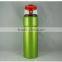 600ml Aluminum Water Bottle with color design plastic hand strings