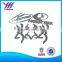 fish stickers for cars/self-adhesive sticker