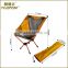 Manufacturer Portable Chair Folding Seat Stool Fishing Camping Hiking Garden Beach with carry bag