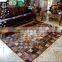 Hotel Room Cowhide Patchwork Rugs Flooring Material Carpet