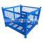 Qualified China stackable and foldable wire mesh pallet