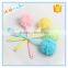 handle pouf bath pouf bath lily shower pouf super soft rich bubble new design exfoliate puff lady puff back strap