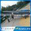 Grain Loading Portable Belt Conveyor With Hopper