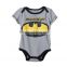 NWT100%cotton boy bodysuit, kids gray and white overall+ long sleeve T-shirt,baby two piece clothes,fit for toddler newborn wear