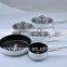 Transparent high-temperature painting stainless steel kitchenware sets