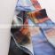 polychromatic digital printting jesrey knit spandex fabrics for lady's clothing