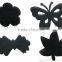 Customize shape hair decoration fashion magic tape hook loop