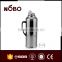 2L capavity flat lid stainless steel vacuum flask for water storage