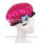 Promotional Purple Color Customized Shower Cap