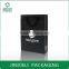 black set customized beauty paper shopping bag packaging
