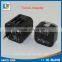 2016 factory price Universal adapter/ travel socket plug with two usb output