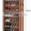 Single door design solid wood shoe cabinet for sale