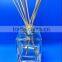 Wholesales reed diffuser 140ml square diffuser bottle with silver cap