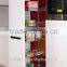 TTM chrome plate metal apartment kitchen pantry storage unit