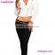 Accept Paypal Hot Design Black Long Women Jeans Pants