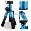 Factory price for wholesale adjustable tripod mini tripod for camera, Professional aluminum Camera Tripod for travel