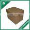 ACCEPT CUSTOM ORDER BROWN CORRUGATED CARDBOARD STORGE PACKING BOX WITH INSTRUCTIONS PRINTING