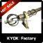 KYOK Antique circle ball shape curtain finials,electroplating wrought iron curtain rod set