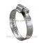 German type stainless steel air compressor hose pipe clamp clip