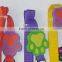 colorful/light pet/dog collar &leash harness in nylon