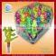 Fast moving cheap toy candy tennis racket toy with sweet