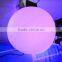 Inflatable Led Color Changing Interactive Balloon / Air Floating Led Helium Balloon