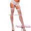 1pc White Lace Garter Short Sheer Silk Stocking Foot Sexy Stockings