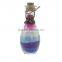vase shape diy mason jar ideas, craft ideas for jars, cork lid clear jars for gift