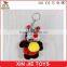 customize plush keychain toy cute bee soft keychain toy nice design plush bee keychain