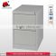 electrostatic powder coating high quality anti-tilt construction 2 drawers steel filing cabinet