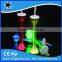 Party favor food grade led light up plastic drinking yard glass