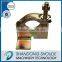 scaffold board retaining coupler for construction scaffolding pipes