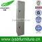 Modern Design Vertical Single Colorful 2 Door Steel Clothes Cabinet Locker With Great Price