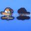 garment labels top quality streetwear patches judo clothes rubber patch