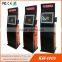 touch screen bill payment kiosk with cash acceptor coin acceptor, self service information payment kiosk terminal