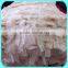 IVORY EMBROIDERED CHIFFON FABRIC ON LACE