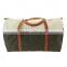 Natural Cotton Weekender Bag Olive Custom Canvas Overnight Tote Bag