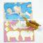 Custom logo printed japanese puzzle box/custom 3d puzzle/metal ring puzzle solution