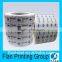 Medical labels with customized self adhesive sticker label stock