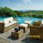 New design rattan sofa 7pc wicker outdoor furniture