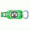 Menufacture Bottle Opener Pvc Rubber Green Beer Tools Creative gifts