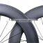 Aero Road bike wheelset 88mm tubular wheelset, 88mm Tubular Carbon Wheelset Fast Delivery