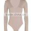 LOLA CHOKER NECK STRAP V PLUNGE L/S BODYSUIT FOR LADIES 2016